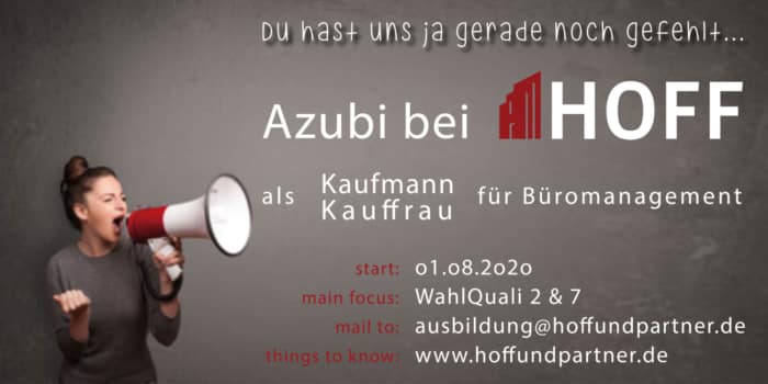 Azubi Kaufmann Büromanagement