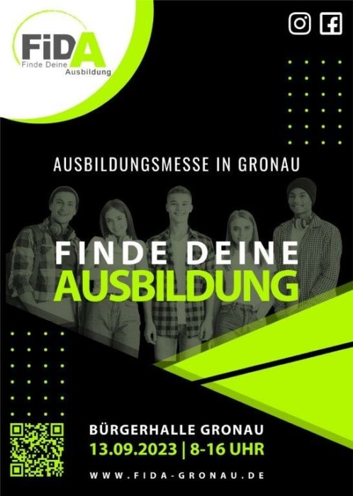 FiDA Finde Deine Ausbildung Plakat 2023